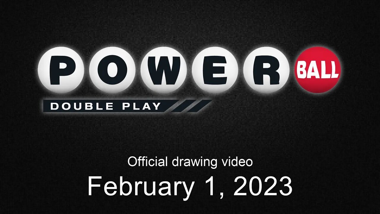 Powerball Double Play drawing for February 1, 2023