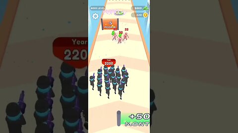 Crowd Evolution 👆