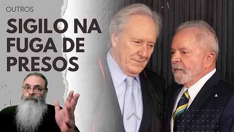 LULA e LEWANDOWSKY colocam SIGILO em FUGAS de PRESÍDIOS já que NÃO CONSEGUEM RESOLVER o PROBLEMA