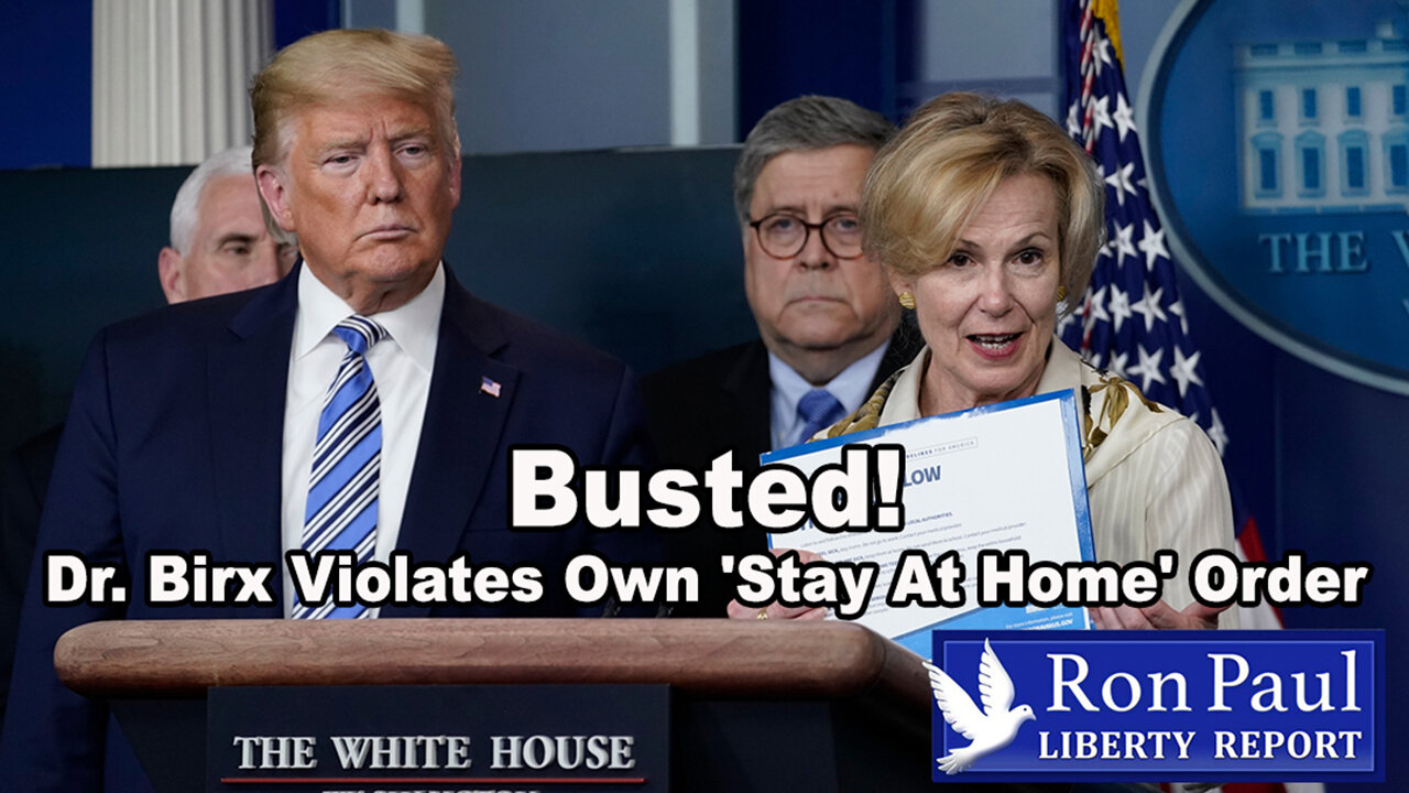 Busted! Dr. Birx Violates Own 'Stay At Home' Order