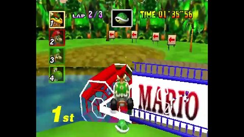 Mario Kart 64 - D.K.’s Jungle Parkway Gameplay