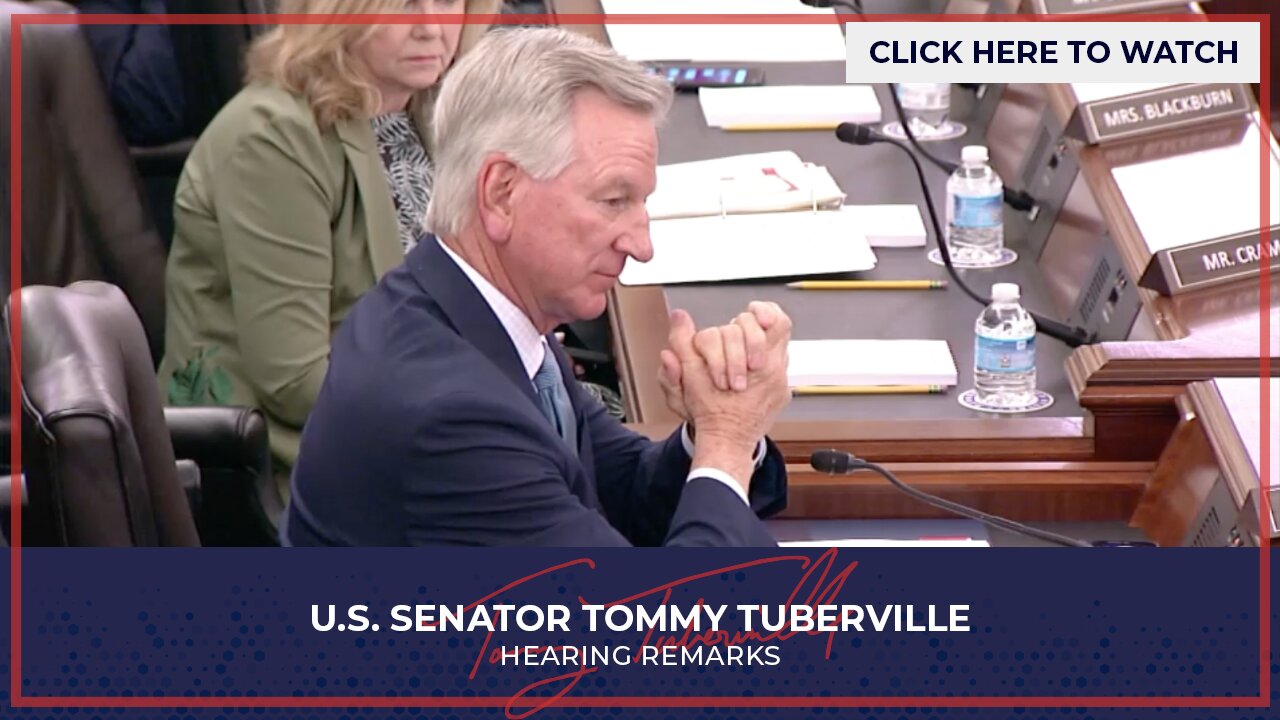 Senator Tuberville Questions Veterans Affairs Secretary Denis McDonough