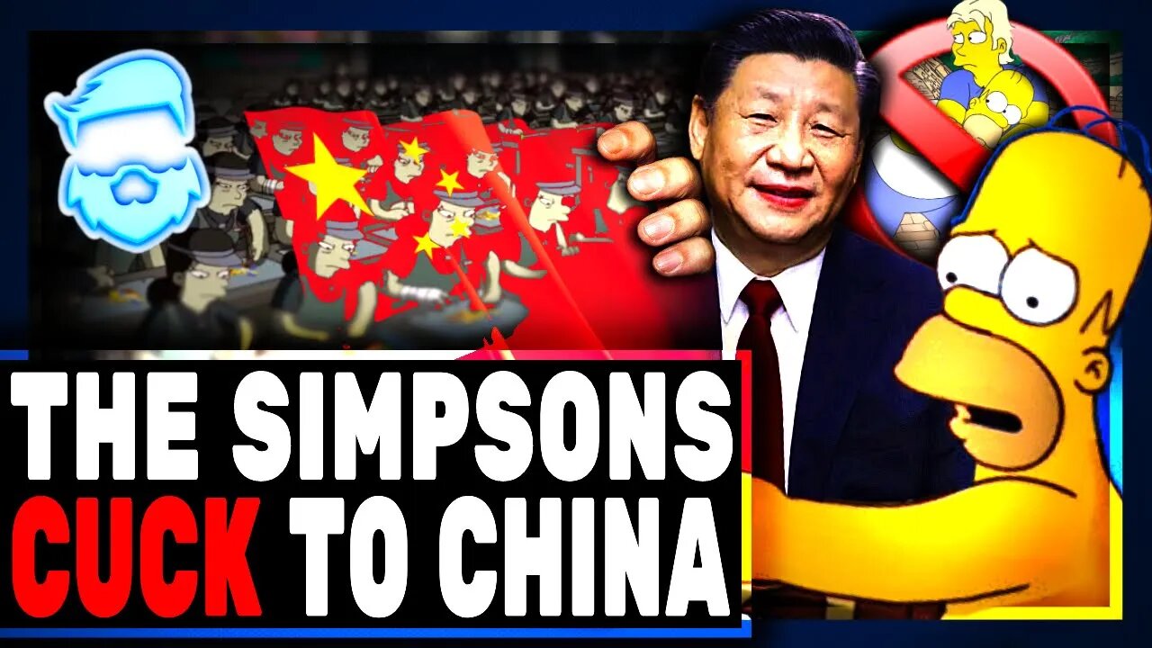 Disney BUSTED PULLING The Simpsons Episode That Criticized China & Forced Labor!