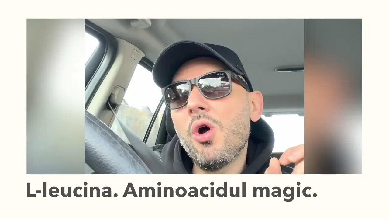 Aminoacidul magic L-Leucina. Combinatia cu Aminoacizi esentiali e exploziva.