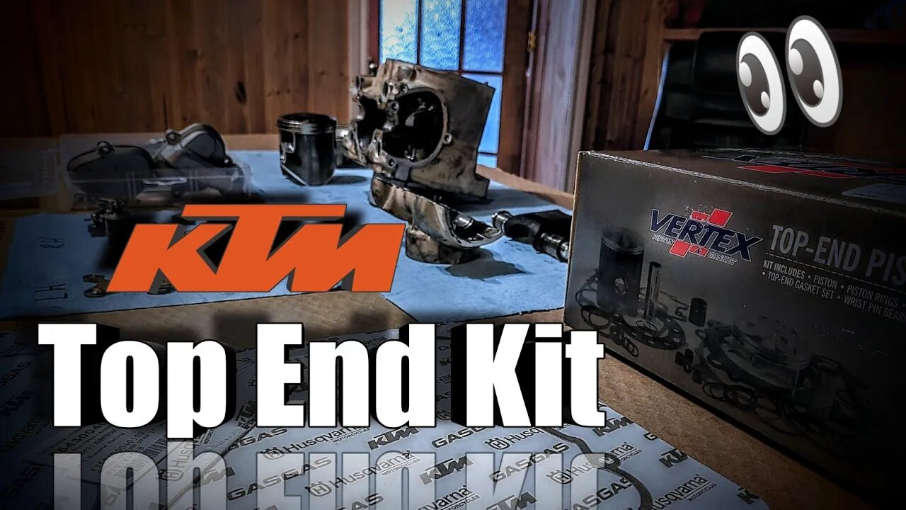 Vertex KTM Top End Kit | Tech Tips Pistons, Gaskets and 250 Cylinder Replating