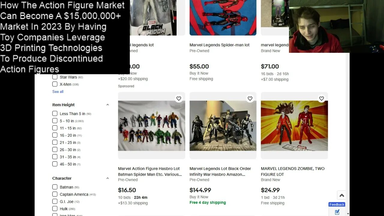 How The Action Figure Market Can Become A $15,000,000+ Market In 2023 With 3D Printing Technologies