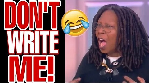 WHOOPI GOLDBERG MAKES A FOOL OF HERSELF AGAIN