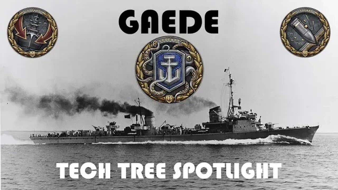 World of Warships Legends Tech Tree Spotlight: Gaede