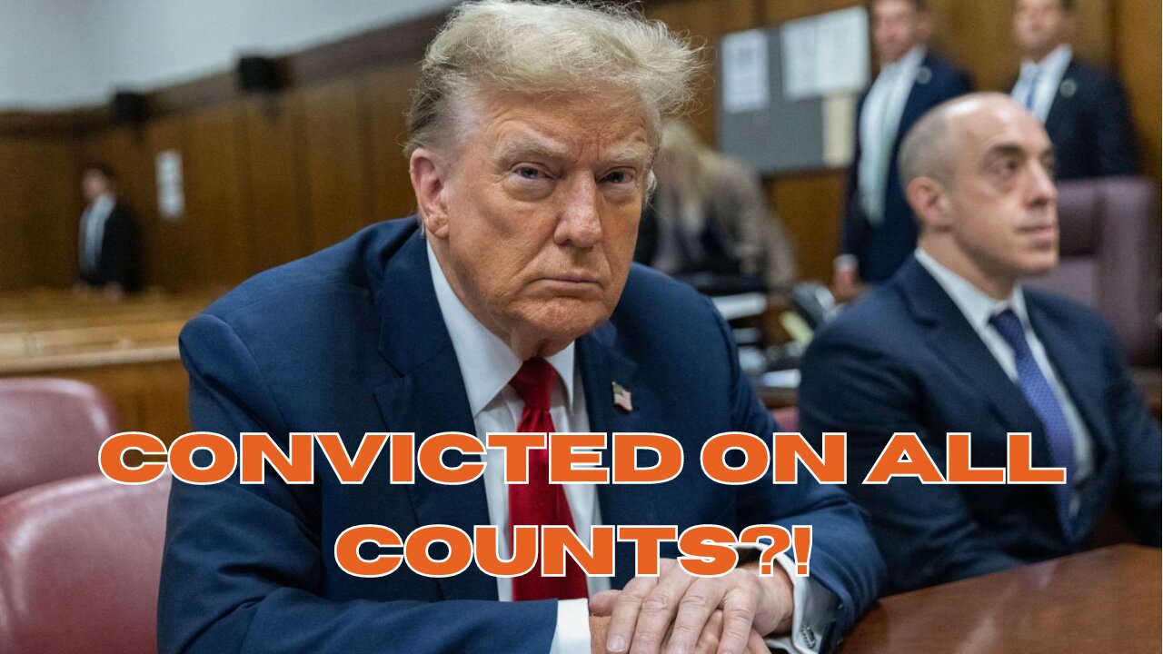 Trump found GUILTY on all charges in RIGGED TRIAL!! Trump Donation website CRASHES after verdict!