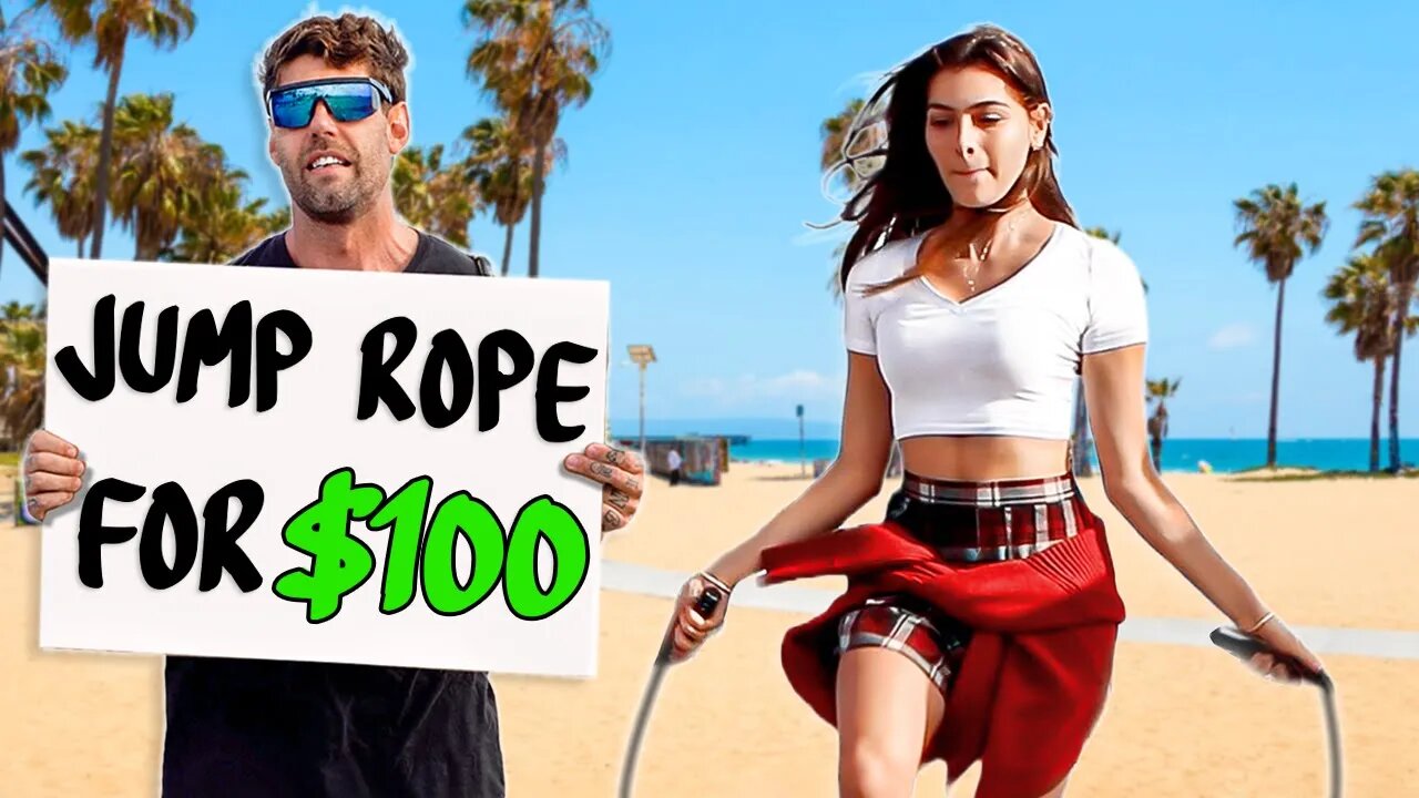 Do ONE Jump Rope Skip WIN $100