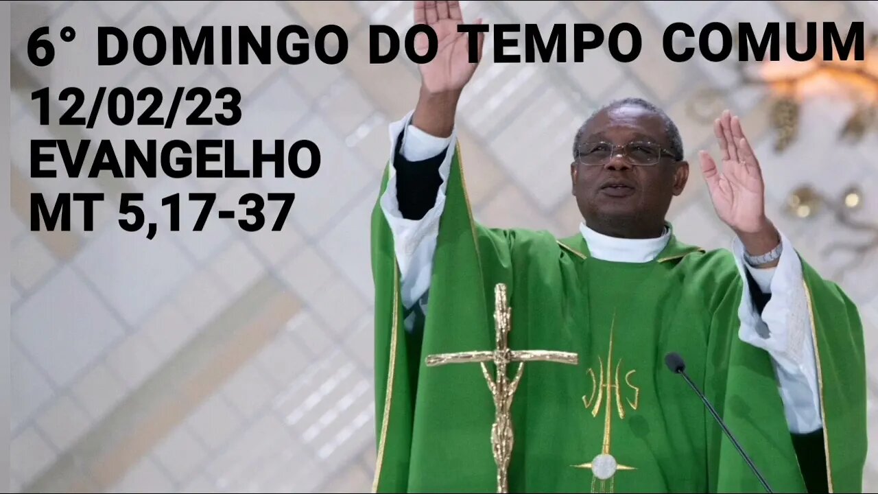 Homilia de Hoje | Padre José Augusto 12/02/23 6° Domingo do Tempo Comum