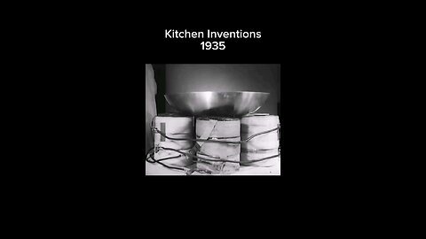 Kitchen inventions 1935