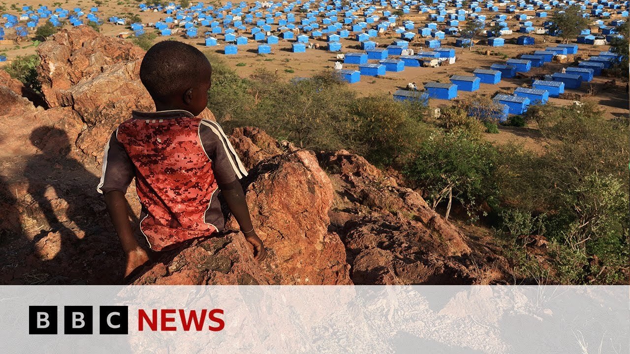 UN warns Sudan faces 'spectre of famine & terrible terrible violence' | BBC News