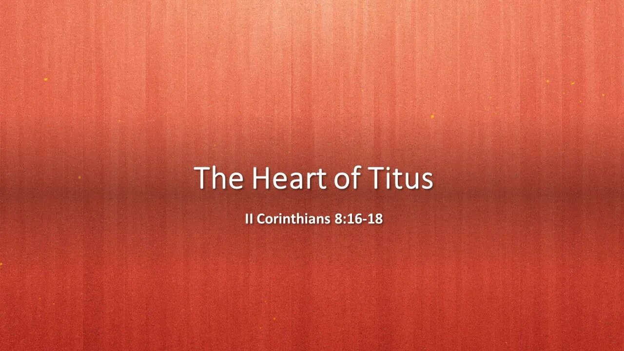 The Heart of Titus