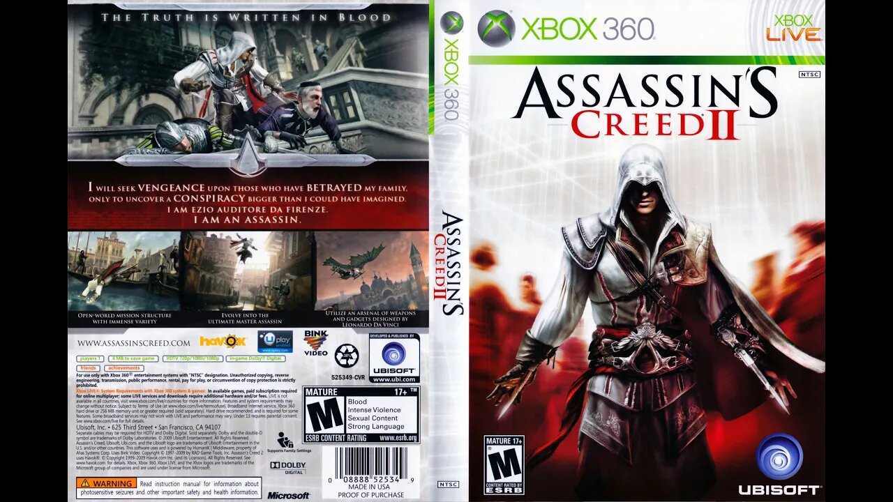 Assassin's Creed II - Parte 3 - Direto do XBOX 360