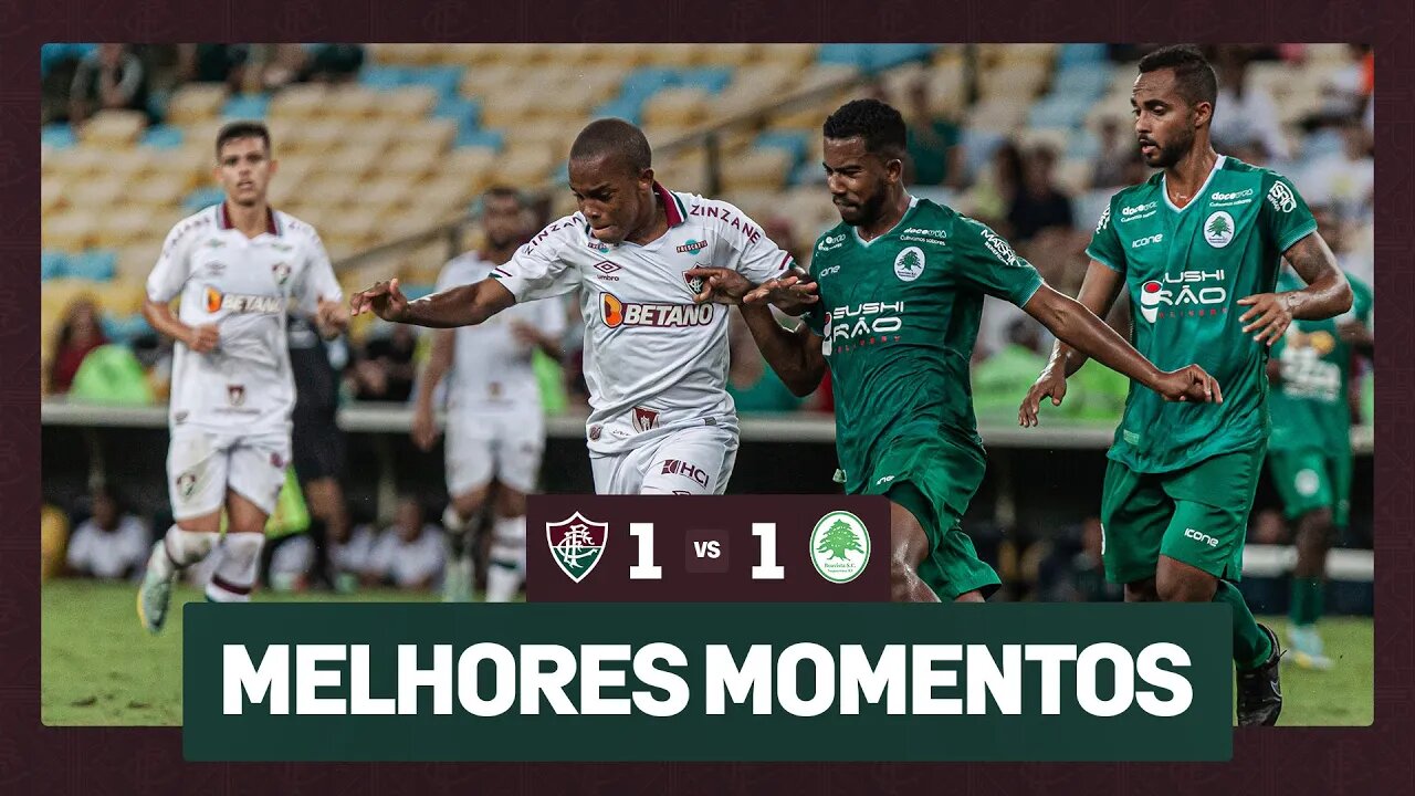 FLUMINENSE 1 X 1 BOAVISTA | CAMPEONATO CARIOCA 2023 | MELHORES MOMENTOS