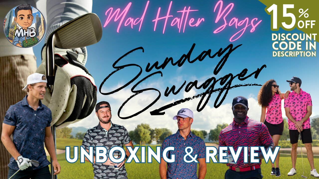 Sunday Swagger Golf Polo Unboxing & Review 15% Off Code