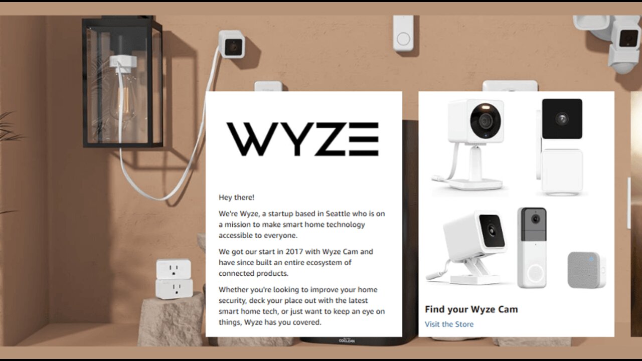 WYZE Cam v4, 2.5K HD WiFi Smart Home Security Camera