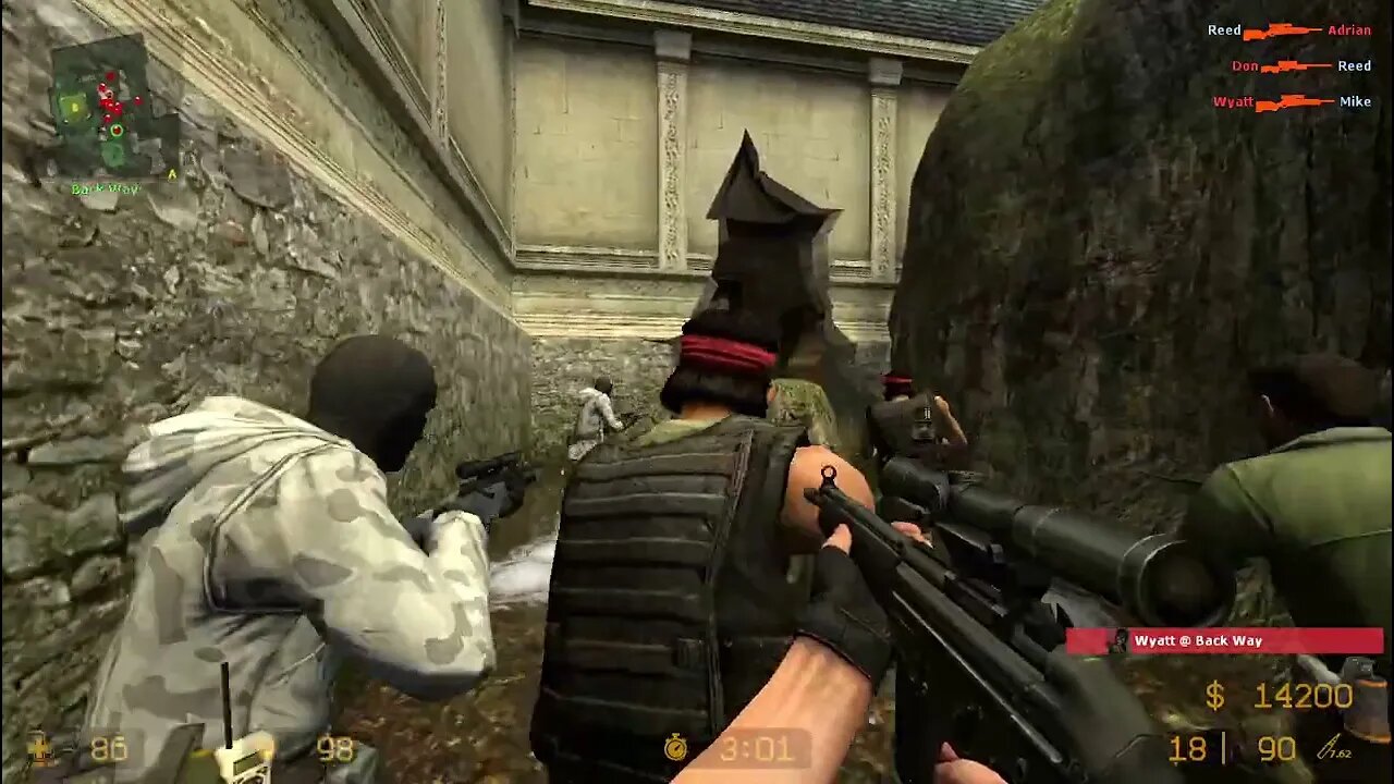 Counter Strike Source Chateau #16 Only Sniper Rifles