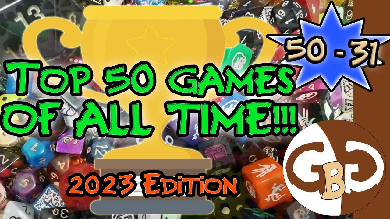 Top 50 Games of All Time | Numbers 50-31 | 2023 Edition