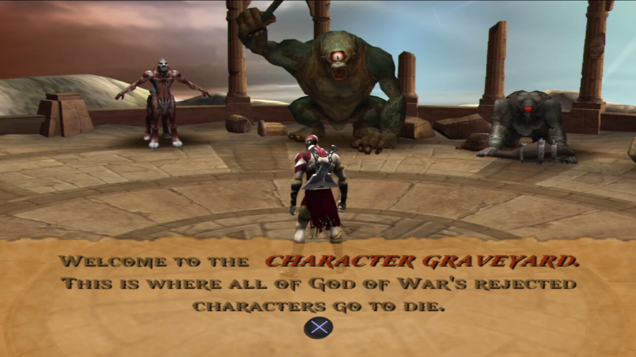 God of War (2005) - Character Graveyard