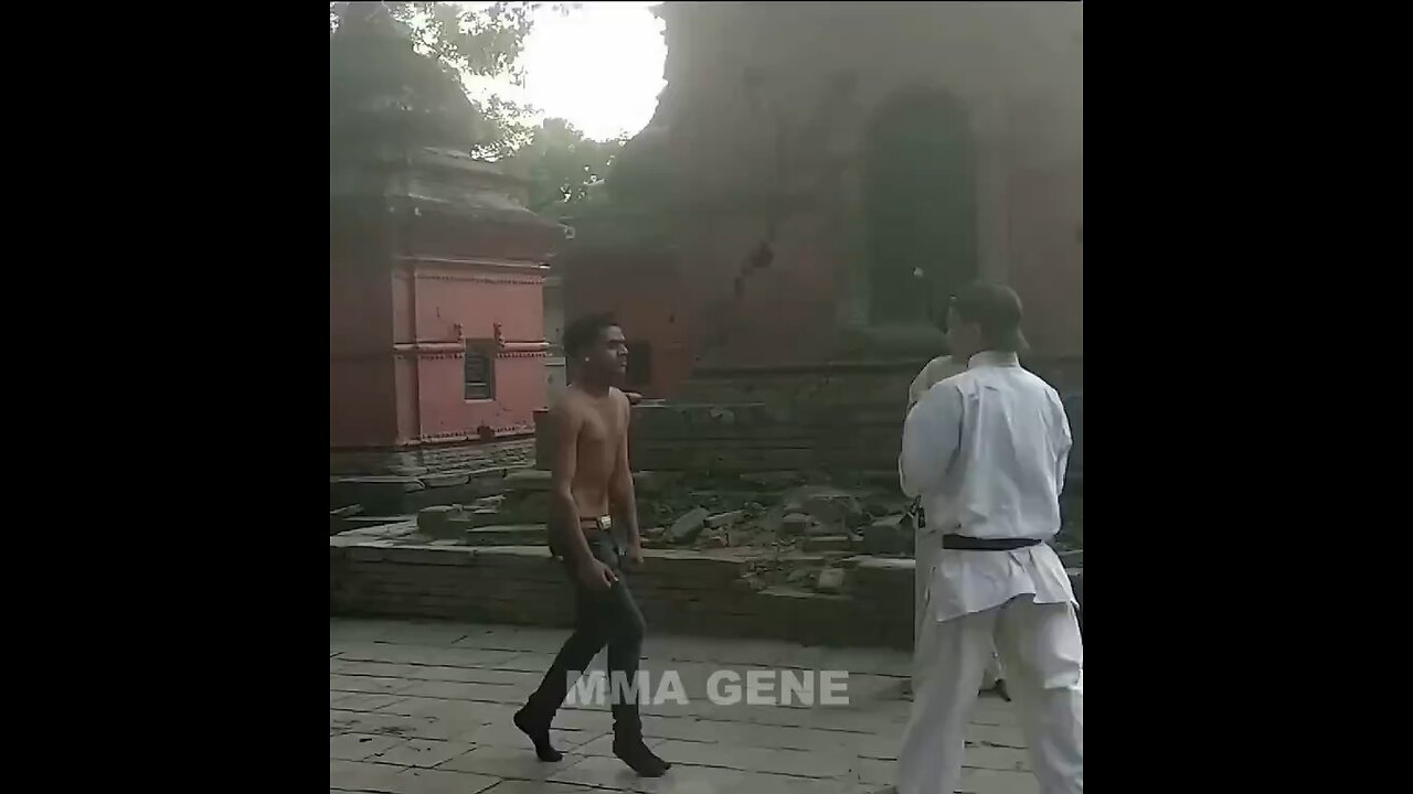 Karate vs Street fight