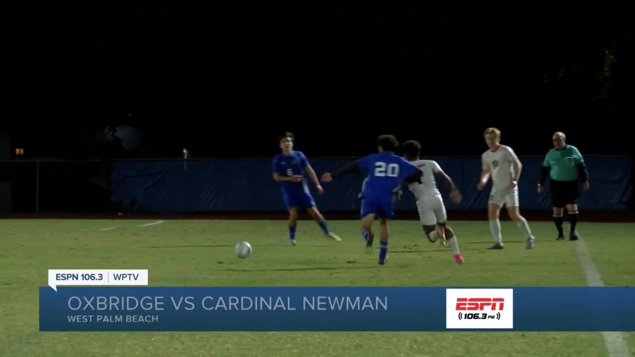 Oxbridge soccer moves on to district title game