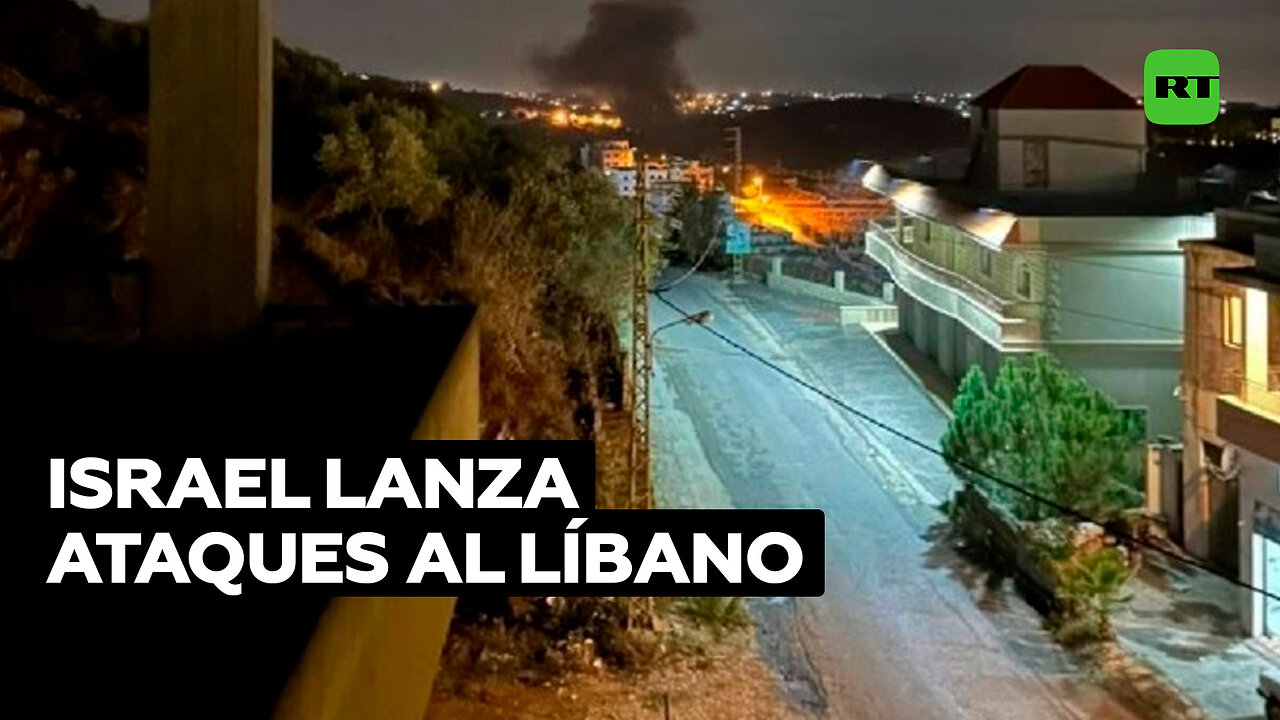 Israel lanza ataques al Líbano