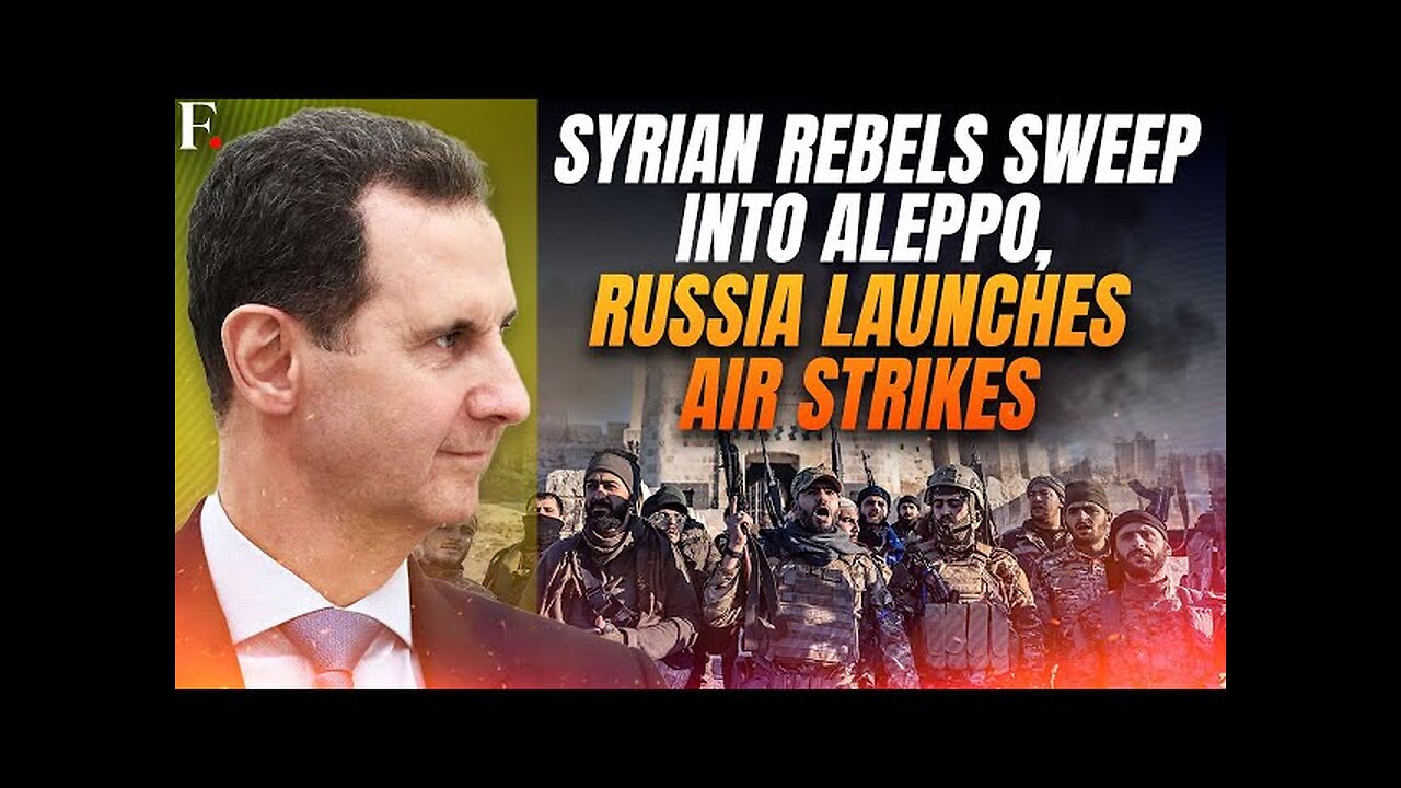 Syria: Russia Strikes Aleppo As Rebels Seize Airport, Govt Centres & Prison