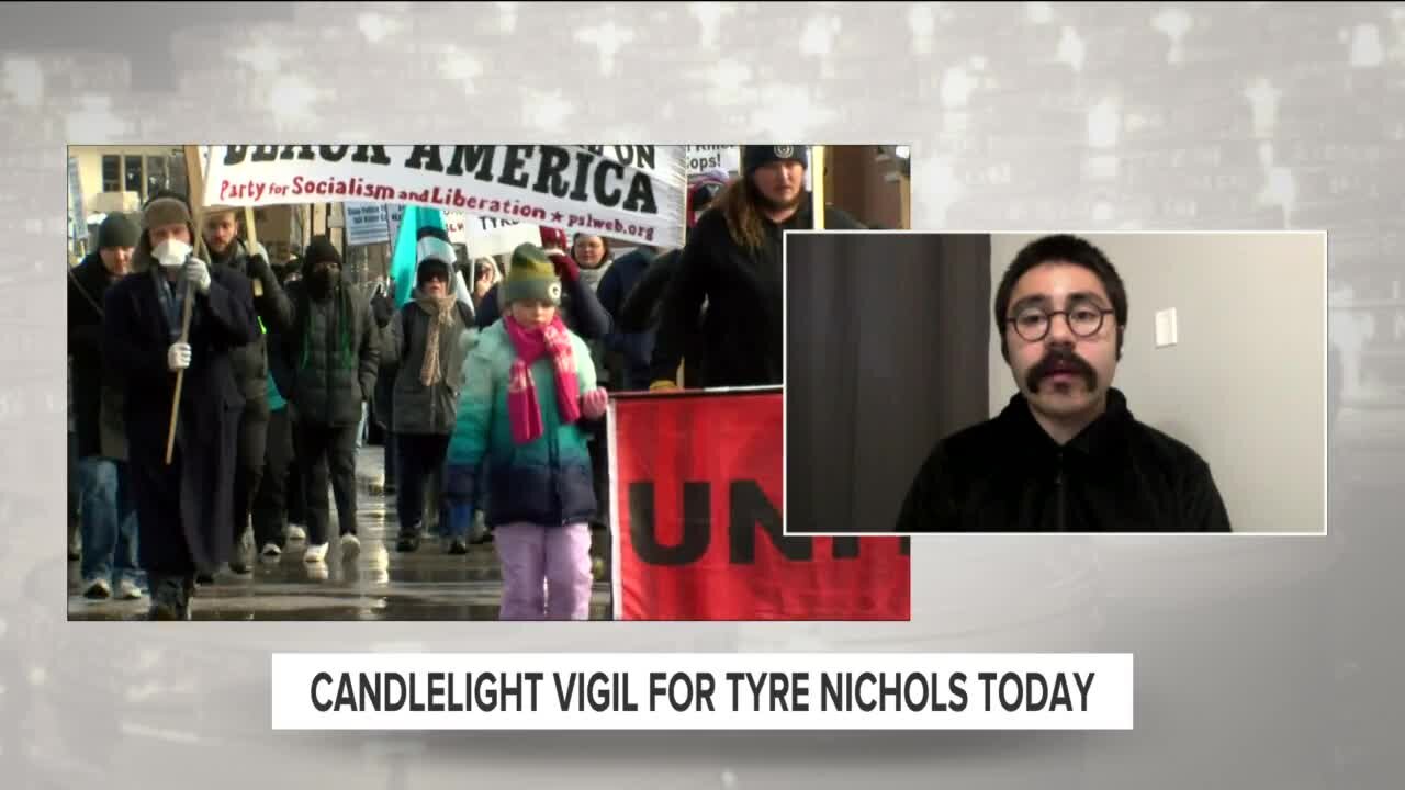 Candlelight vigil for Tyre Nichols