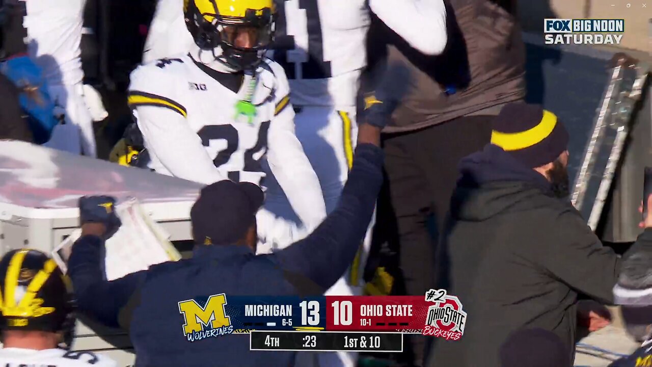 2024 - Week 14 - Michigan @ Ohio State - Condensed (Every Snap + Replays)