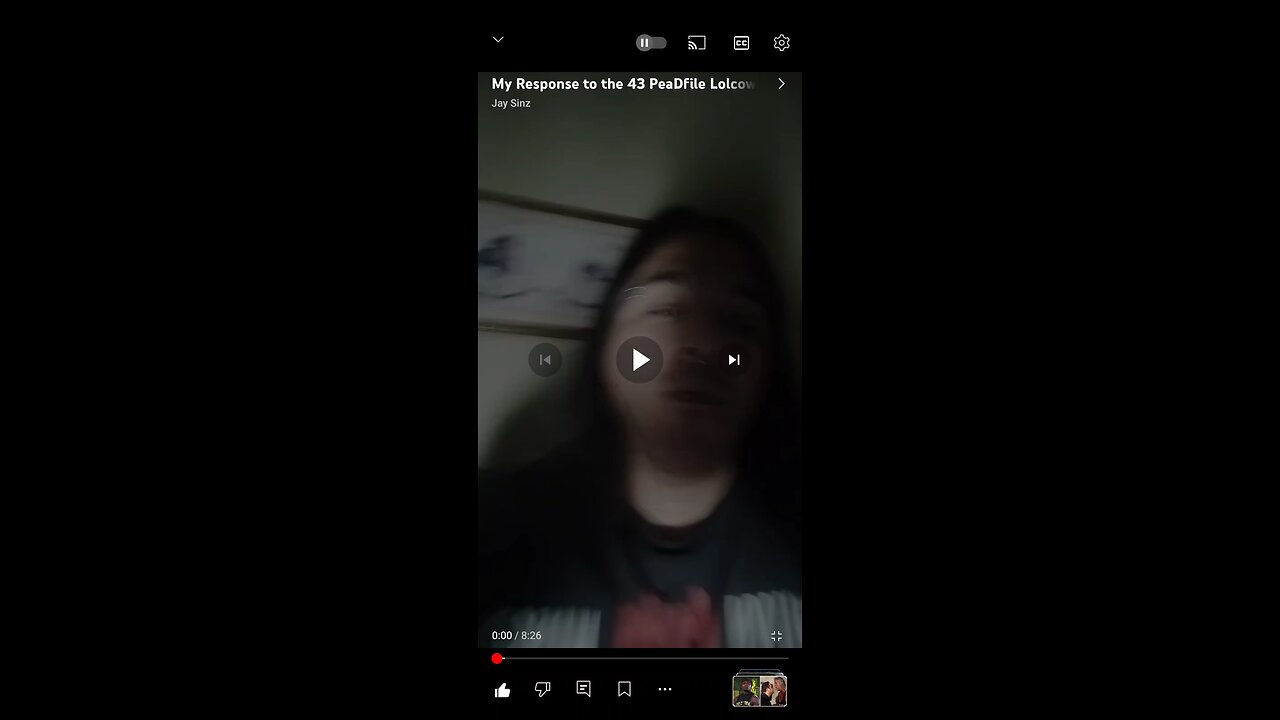 jay sinz responding to pedoraxx