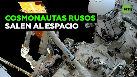 Primer paseo espacial de cosmonautas rusos en 2024