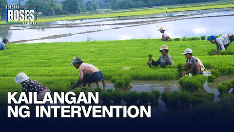 Gobyerno, humahabol sa agri sector ngunit kailangan pa rin ang intervention