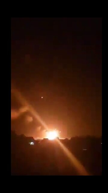 THE ISRAELI STRIKE IN SYRIA DID NOT HIT THE RUSSIAN AIRBASE