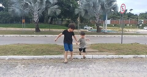 Passeio de domingo com a família