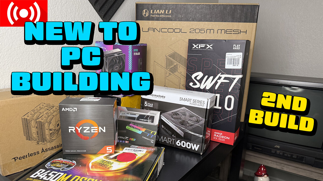 2nd PC build Stream!