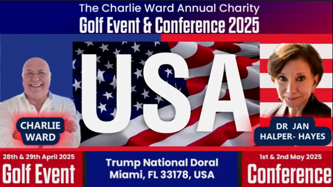 Dr Jan Halper-Hayes & Charlie Ward Golf & Conference 2025