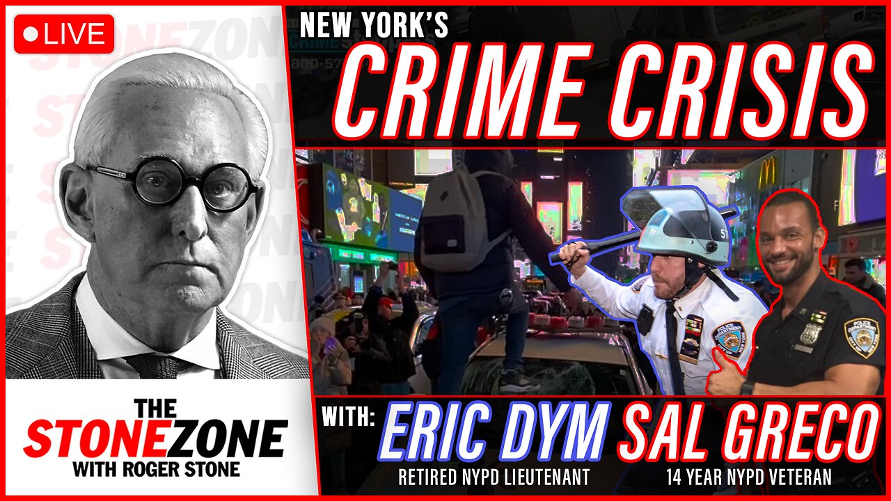 NYC's CRIME CRISIS - NYPD Veterans Join Roger Stone in the StoneZONE