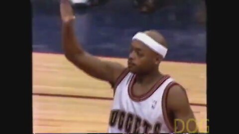 Nick Van Exel 16 Points 15 Ast Vs. Wizards, 2000-01.