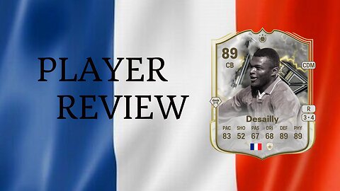 89 THUNDERSTRUCK ICON DESAILLY SBC PLAYER REVIEW! FC 25 ULTIMATE TEAM