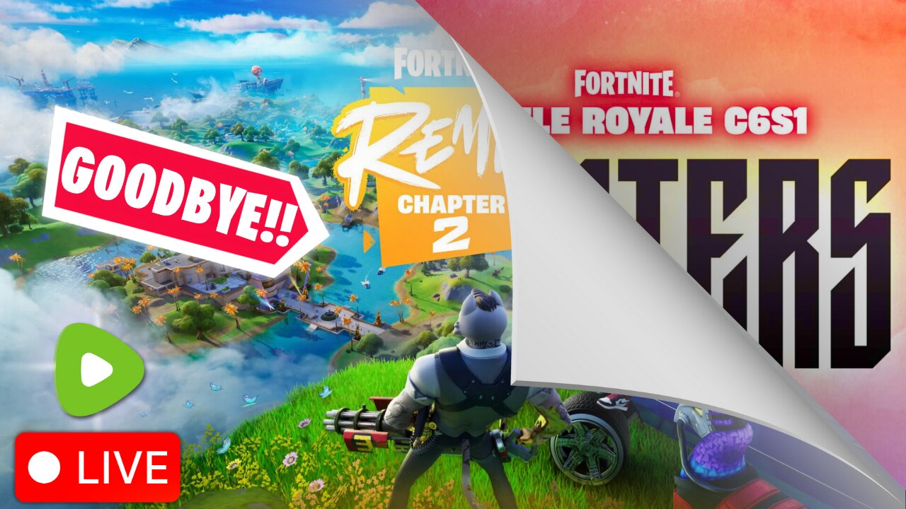 🟢Fortnite Live : Goodbye OG2 Remix! Let's get Ready for Chapter 6