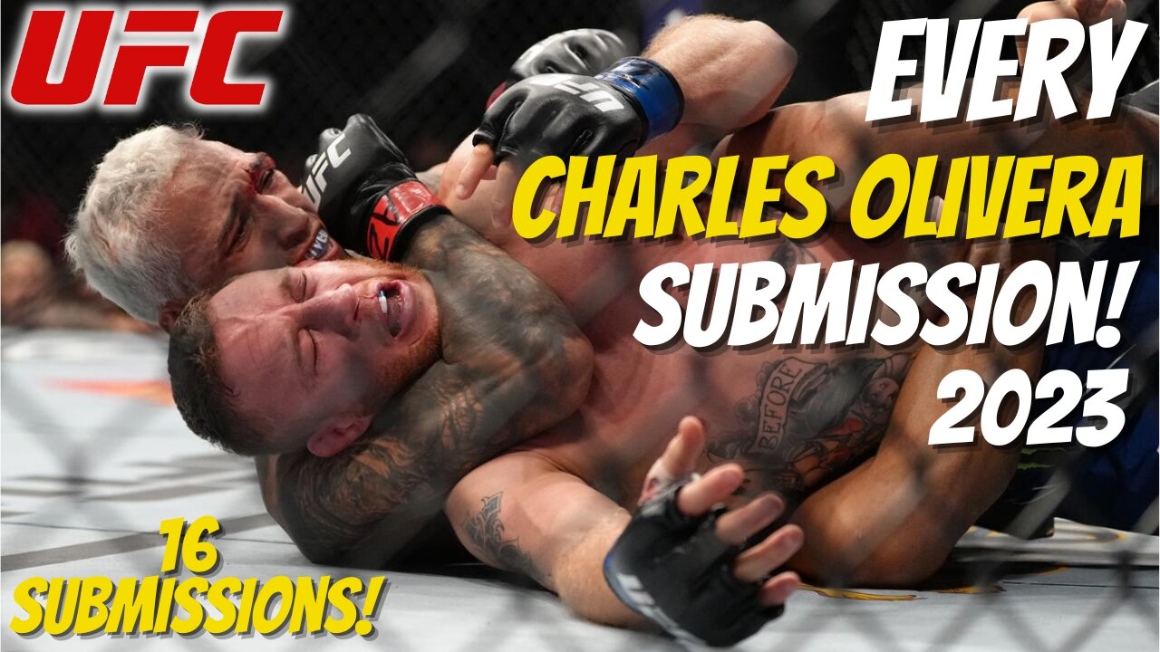 [HD] EVERY CHARLES OLIVERA SUBMISSION IN THE UFC (IN ORDER) | UFC SUBMISSION LEADER | UPDATED 2023