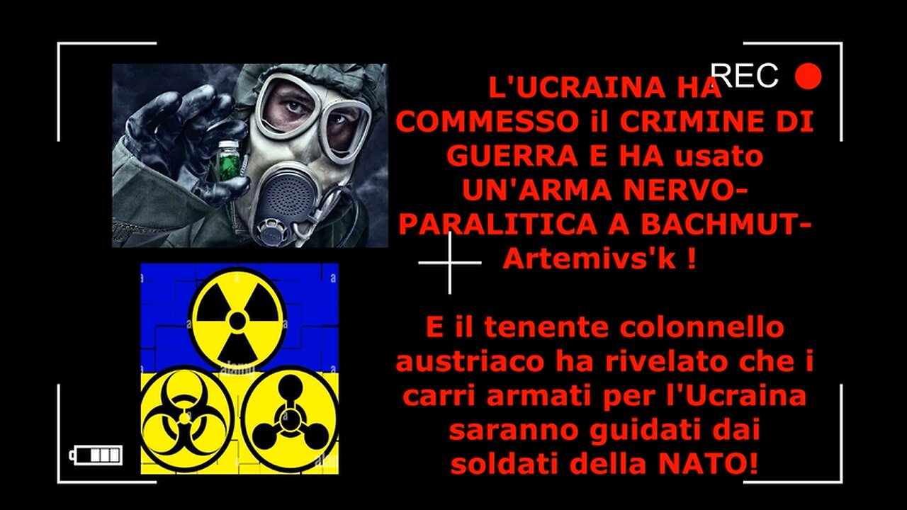 L'Ucraina ha usato armi chimiche nel conflitto contro i russi