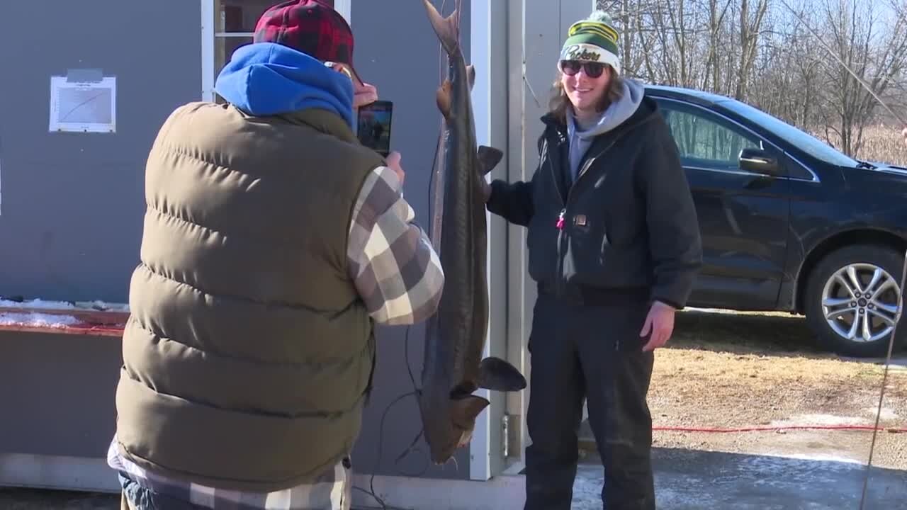 Sturgeon spearing season kicks off on Winnebago and surrounding lakes