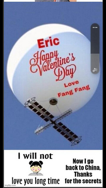 Chinese Balloon Is South Carolina - Fighter Jet Circles - Shoot it down!