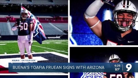 Toafia Fruean preferred walk on at UA