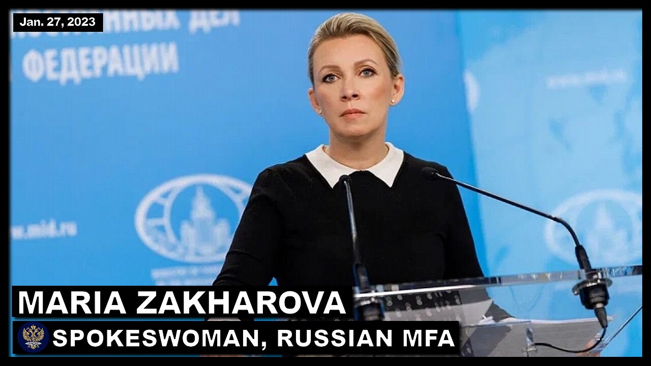 Maria Zakharova's Message To Olaf Scholz