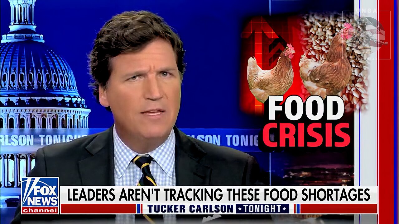 Tucker: After Biden Pledges to Increase Food Shortages, Strange Disasters Hit Food Processing Plants