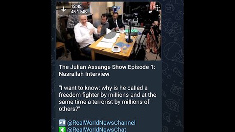 Documentary: Julian Assange's Interview